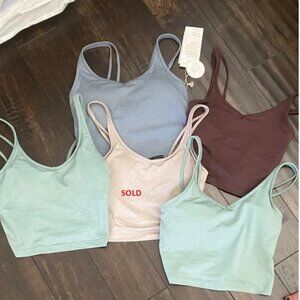Various Halo Performance Crop Tank Tops XS- Small  $40 each